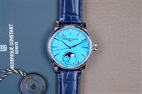 Orologio Frederique Constant Uomo Manufacture Classic Moonphase Date in Acciaio FC-716TU3H6 - FC-716TU3H6